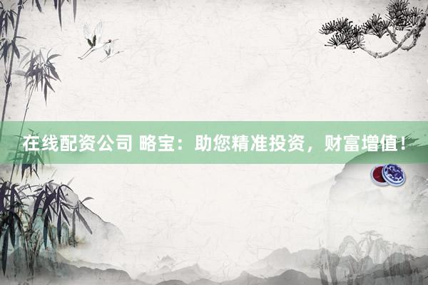 在线配资公司 略宝：助您精准投资，财富增值！